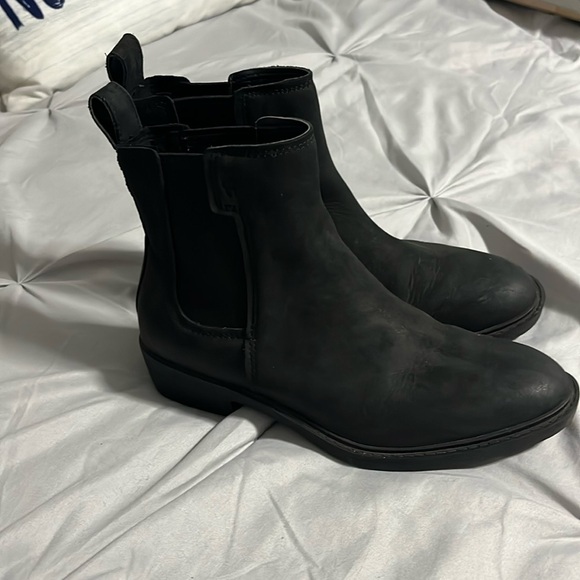 UGG Shoes - UGG Emmeth Waterproof Leather Chelsea Boots Black Size 7